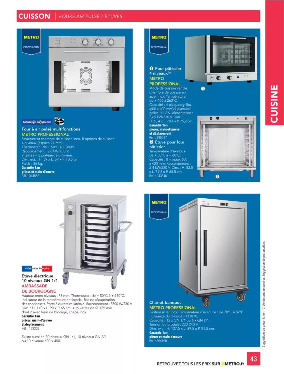 Catalogue Metro #CHR, page 00138