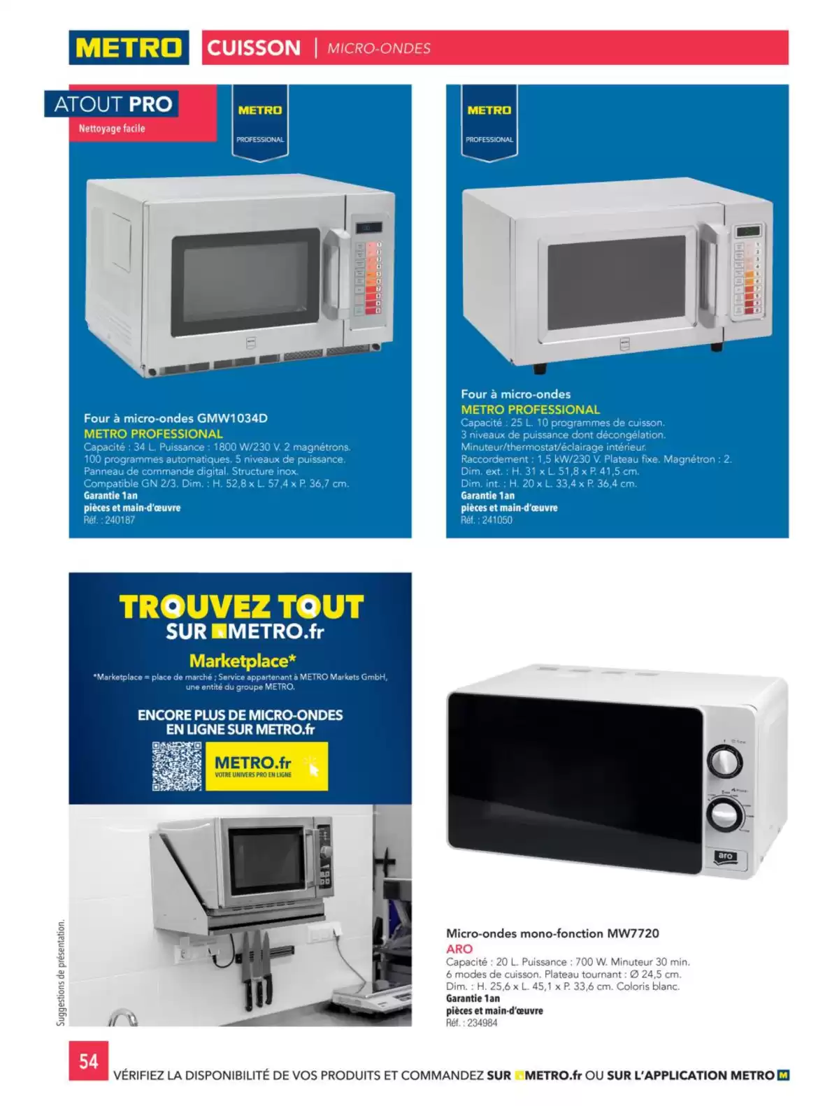 Catalogue Metro #CHR, page 00150