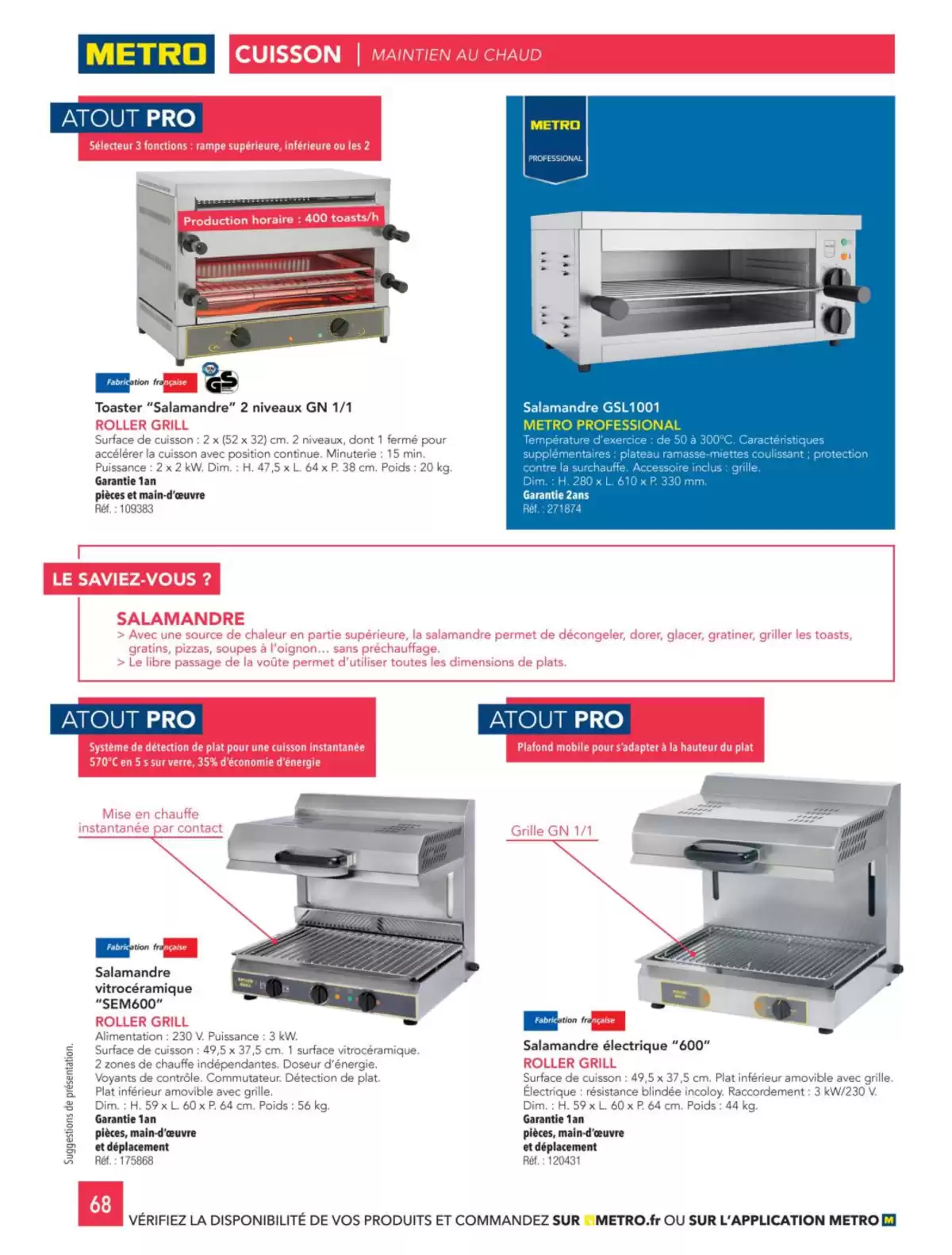 Catalogue Metro #CHR, page 00166