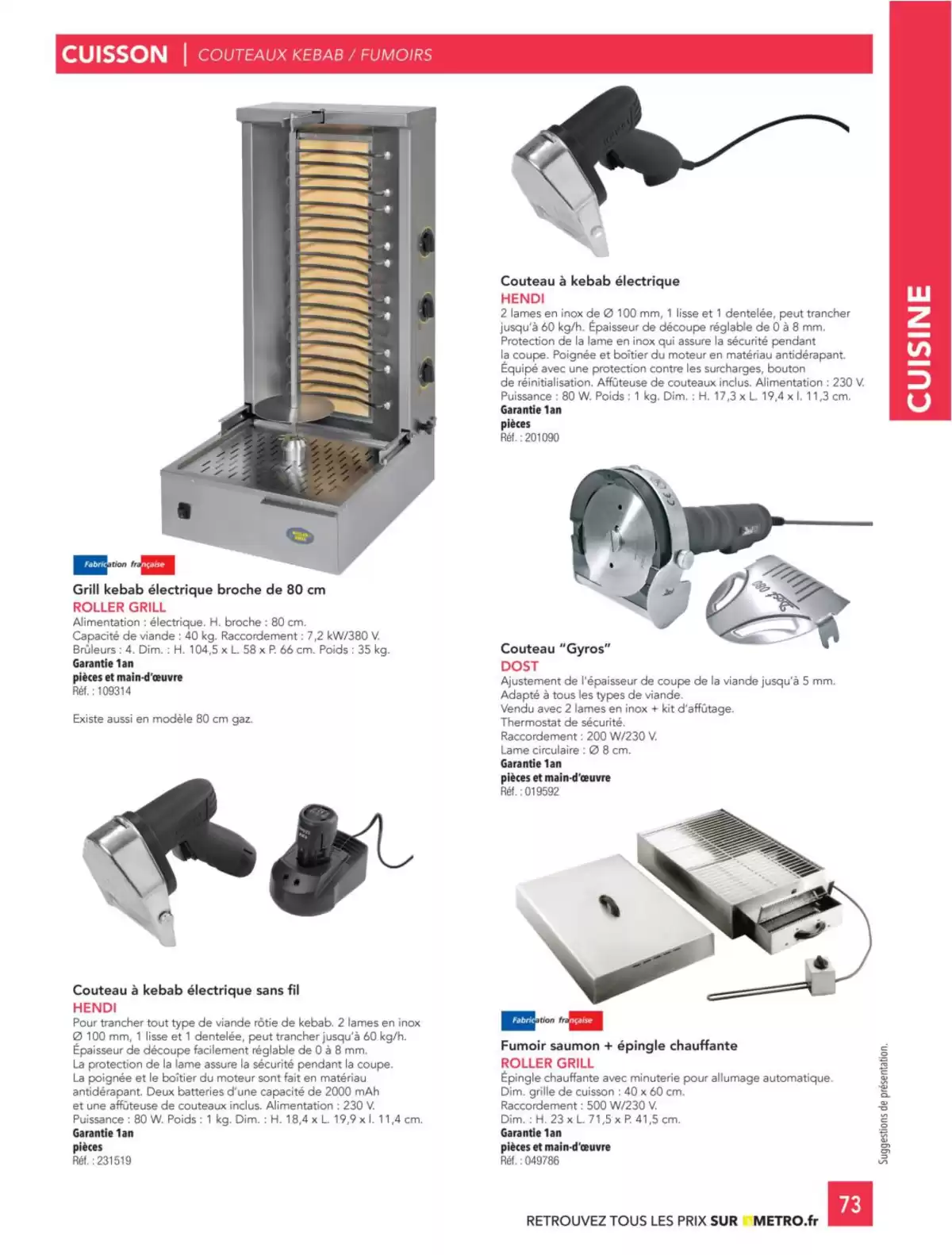 Catalogue Metro #CHR, page 00171