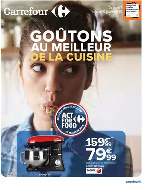 Catalogue Carrefour Drive à Cagnes-sur-Mer | GOÛTONS AU MEILLEUR DE LA CUISINE | 07/01/2025 - 27/01/2025