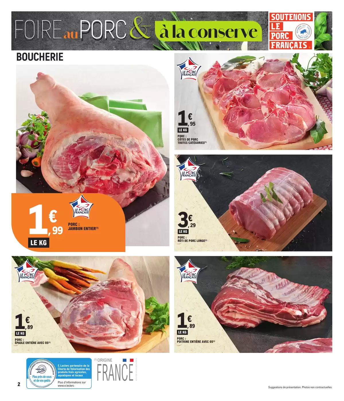 Catalogue FOIRE AU PORC & CONSERVES 1, page 00008