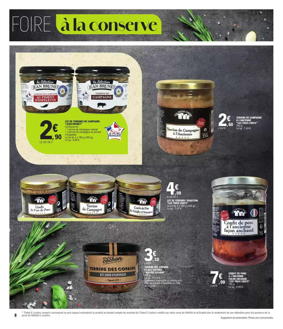 Catalogue FOIRE AU PORC & CONSERVES 1, page 00014