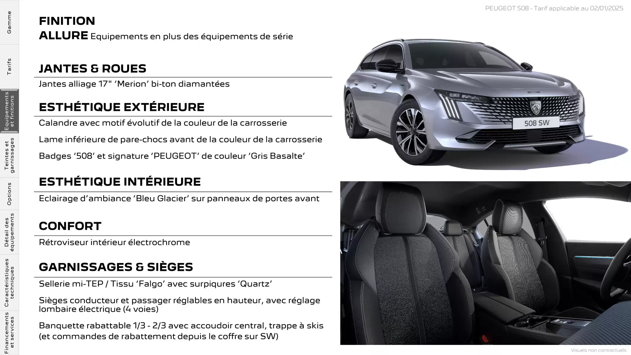 Catalogue Peugeot 508, page 00010