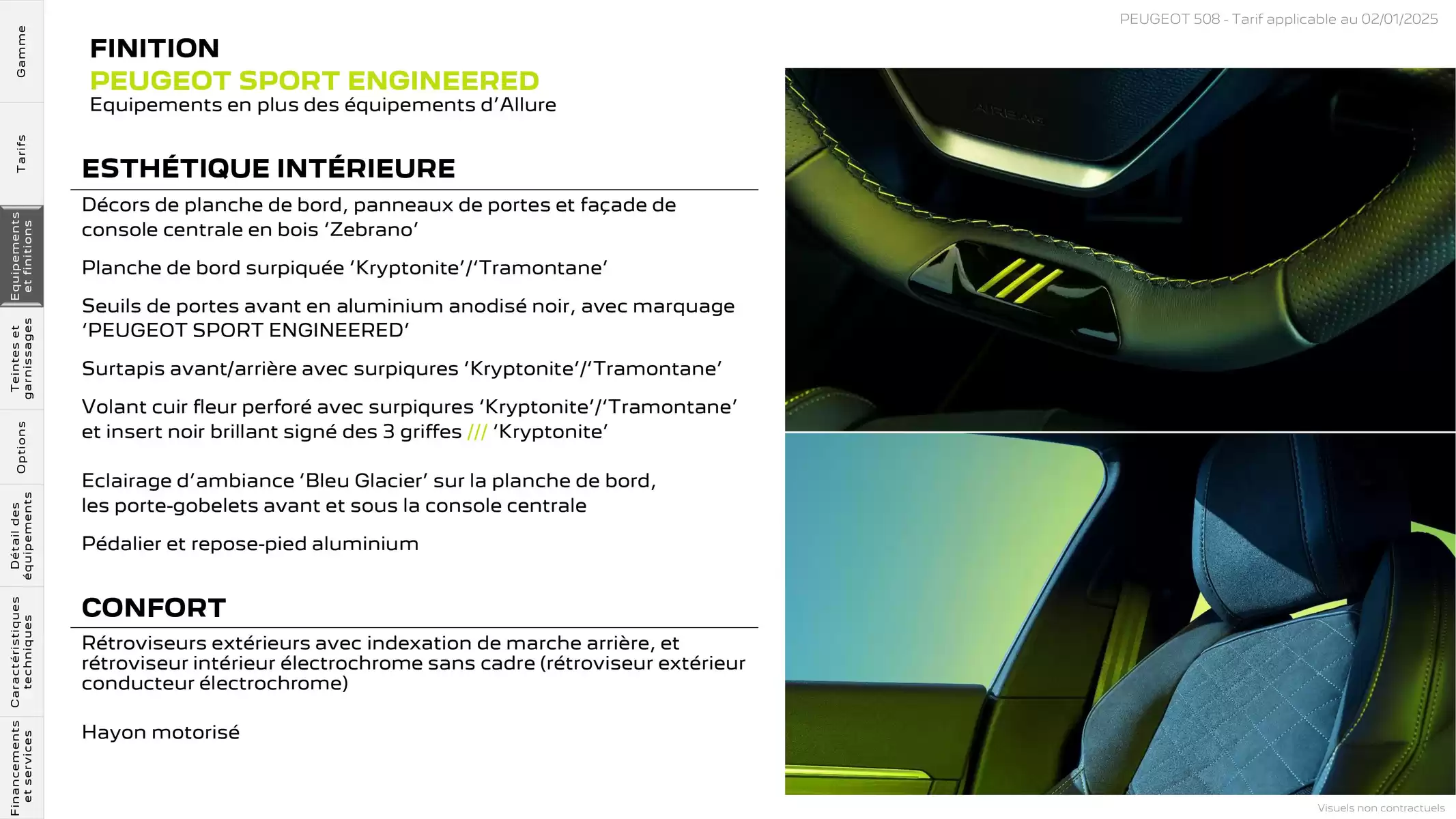 Catalogue Peugeot 508, page 00014