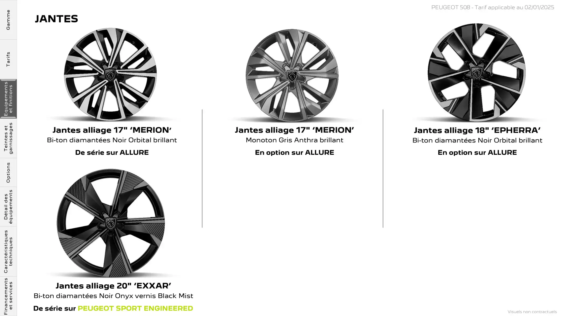 Catalogue Peugeot 508, page 00017