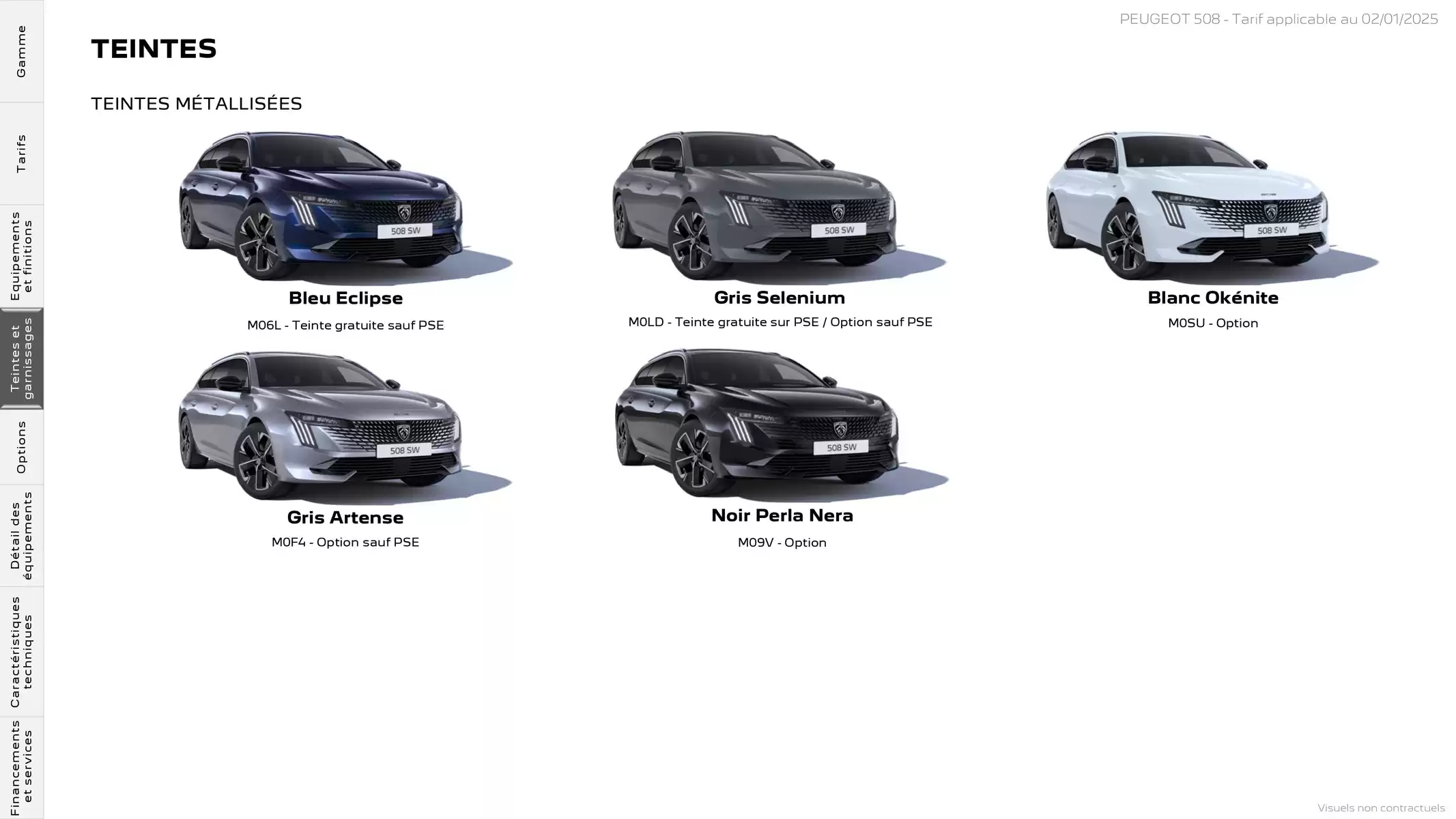 Catalogue Peugeot 508, page 00018