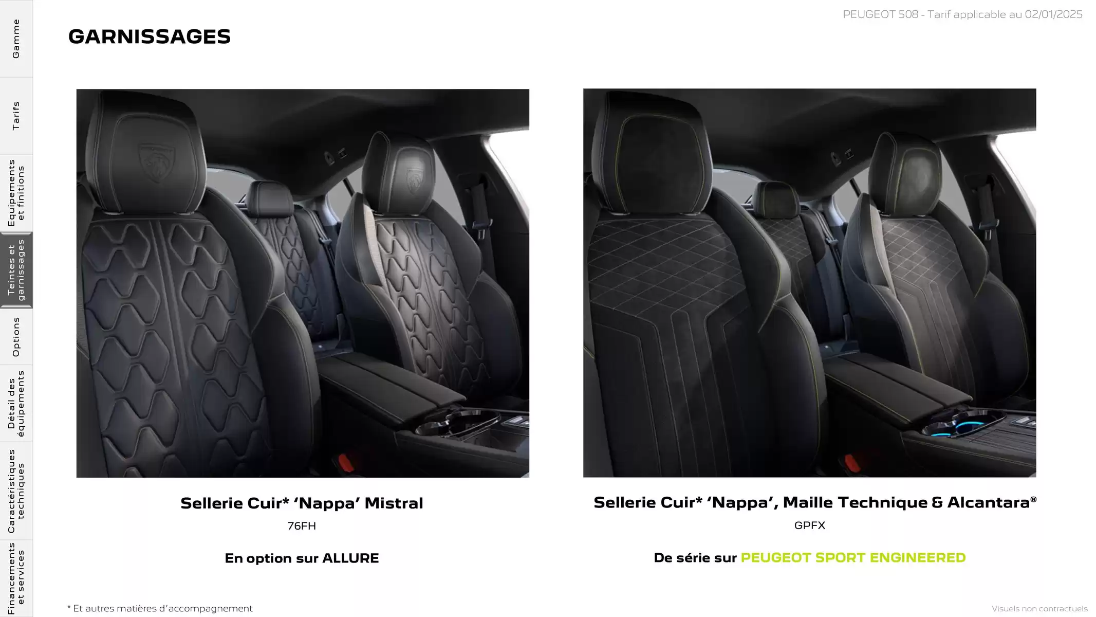 Catalogue Peugeot 508, page 00020