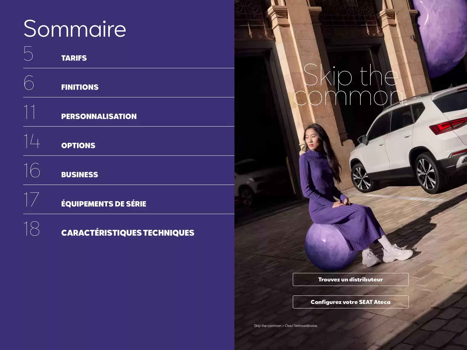 Catalogue SEAT Ateca, page 00002