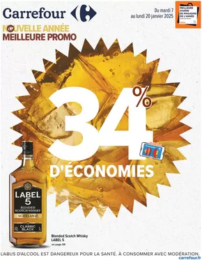 Catalogue Carrefour Drive à Cagnes-sur-Mer | 34% D'ÉCONOMIES | 07/01/2025 - 20/01/2025