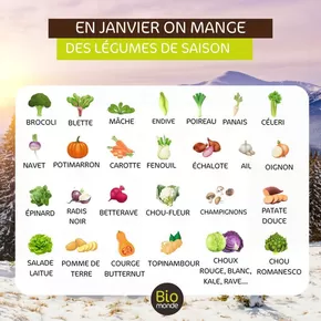 Promos de Magasins Bio à Marseille | En Janvier On Mange sur Biomonde | 06/01/2025 - 31/01/2025