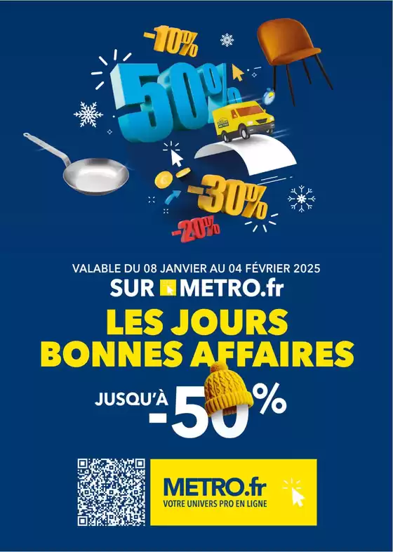 Catalogue Metro à Cagnes-sur-Mer | Metro Les Jours Bonnes Affaires | 06/01/2025 - 04/02/2025