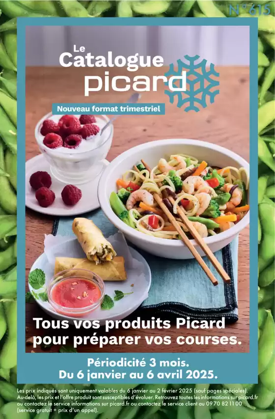 Tous vos produits Picard pour préparer vos courses.