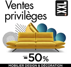 Catalogue XXL Maison à Cagnes-sur-Mer | Il vous reste quelques jours pour profiter de nos Ventes Privilèges, et de réductions allant jusqu’à -50% sur une sélection exclusive de mobilier design | 06/01/2025 - 31/01/2025