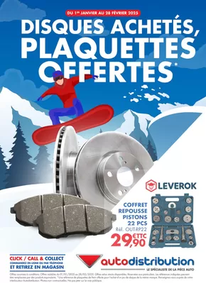 Catalogue Autodistribution à Grasse | Disques achetés, plaquettes offertes | 06/01/2025 - 26/02/2025