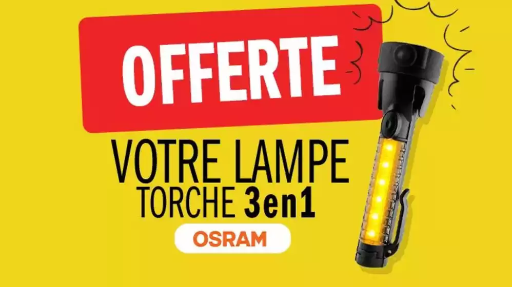 Catalogue Carglass à Villeurbanne | Offert votre lampe torche 3en1 | 06/01/2025 - 20/01/2025