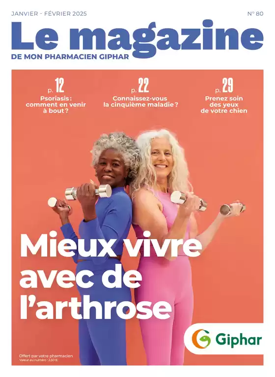 Catalogue Pharmacien Giphar à Villeurbanne | Janvier - Février 2025 | 06/01/2025 - 28/02/2025