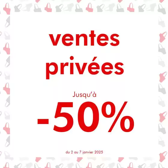 Profitez vite des ventes privées : des sacs à prix irrésistibles jusqu’à -50% ! 
