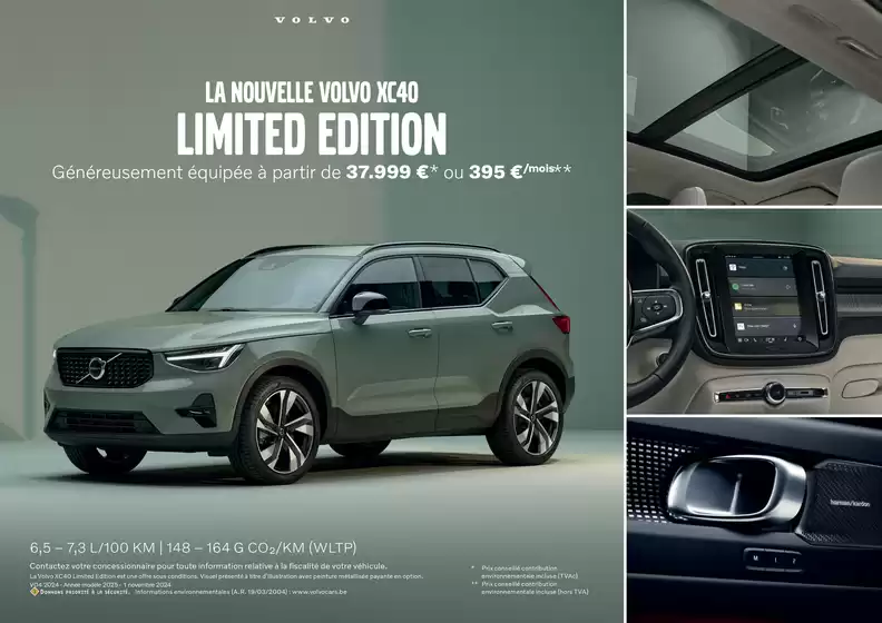 LA NOUVELLE VOLVO XC40 LIMITED EDITION