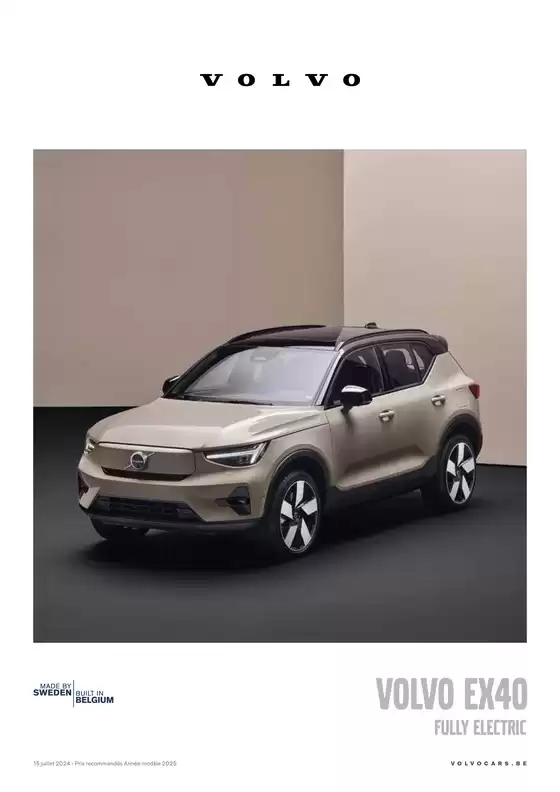 VOLVO EX40 FULLY ELECTRIC