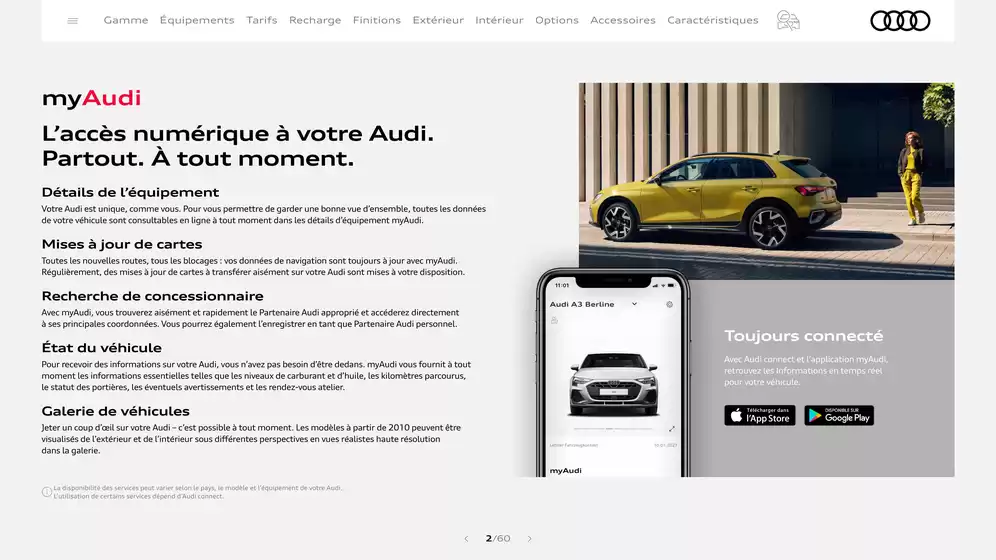 Catalogue Audi à Villeurbanne | A3 | 07/01/2025 - 31/01/2026