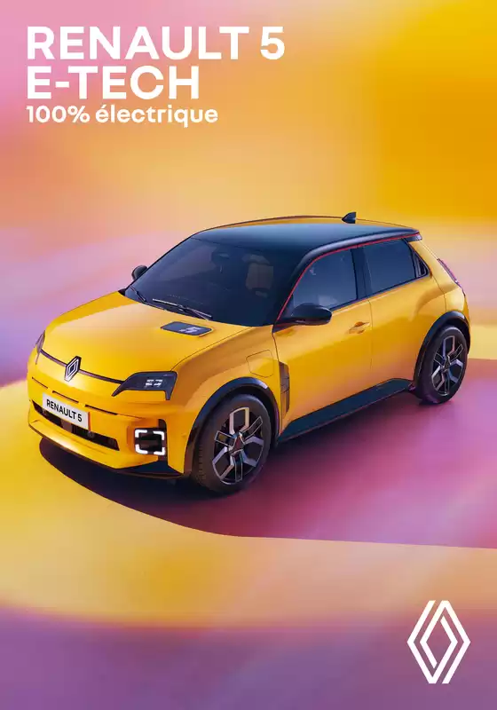 Catalogue Renault à Genas | RENAULT 5 E-TECH 100% électrique | 07/01/2025 - 07/01/2026