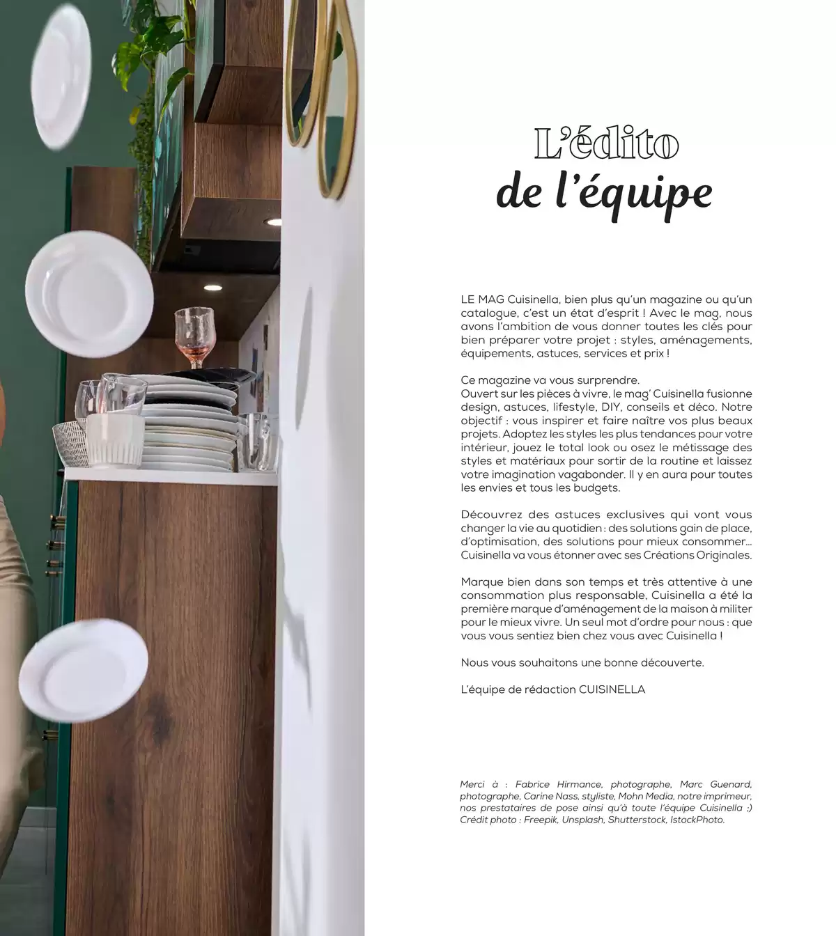 Catalogue Le Mag Cuisinella 2025, page 00003