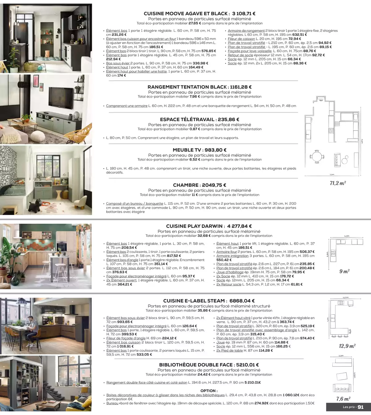 Catalogue Le Mag Cuisinella 2025, page 00093