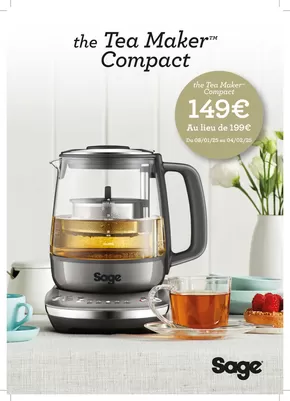 Catalogue Group Digital | SAGE PROMO TEA MAKER COMPACT | 08/01/2025 - 04/02/2025