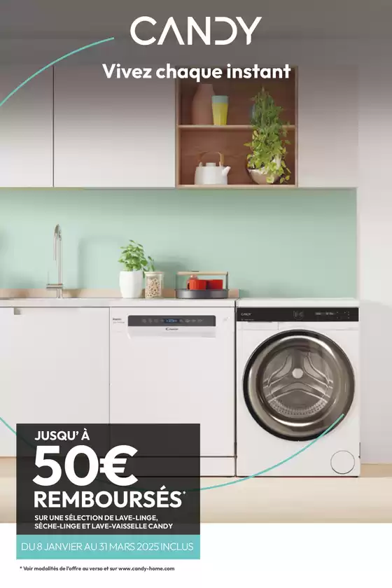 Jusqu'à 50€ remboursés