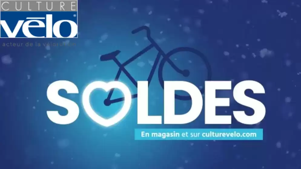Les soldes d’hiver sont là dans votre magasin Culture Vélo !