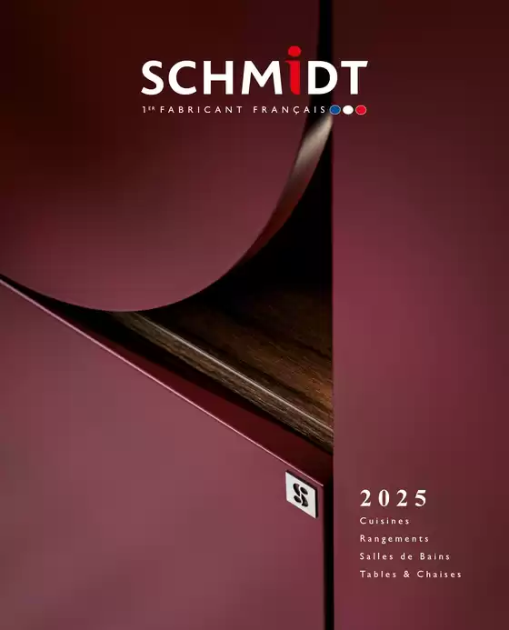 Catalogue Cuisines Schmidt à Feytiat | SCHMIDT 2025 | 08/01/2025 - 31/12/2025