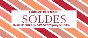 Promos de Meubles et Décoration à Marseille | Soldes Art de la Table sur Degrenne | 08/01/2025 - 04/02/2025