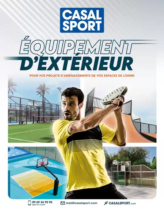 Catalogue Casal Sport à Villeurbanne | Equipement d'extérieur | 08/01/2025 - 31/03/2025