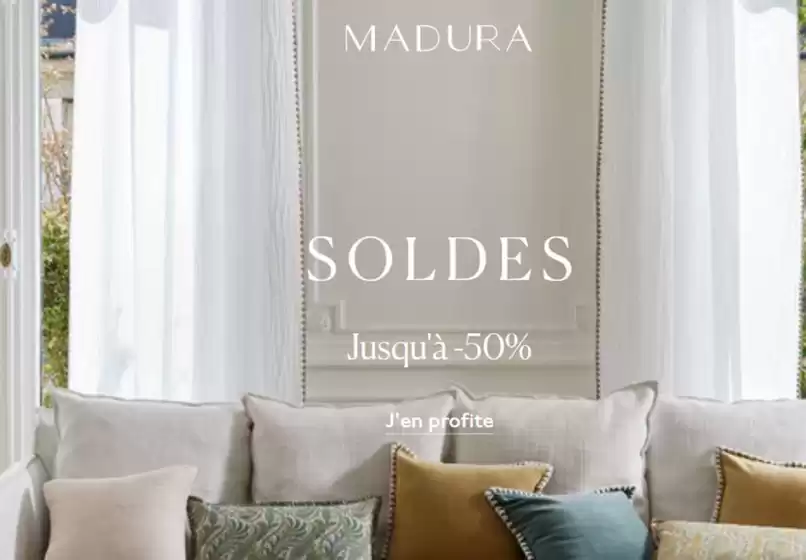 Catalogue Madura à Villeurbanne | SOLDES jusqu'à -50 % | 08/01/2025 - 22/01/2025