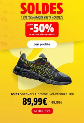 Promos de Sport à Nice | SOLDES jusqu'à -50 % sur Intersport | 08/01/2025 - 31/01/2025