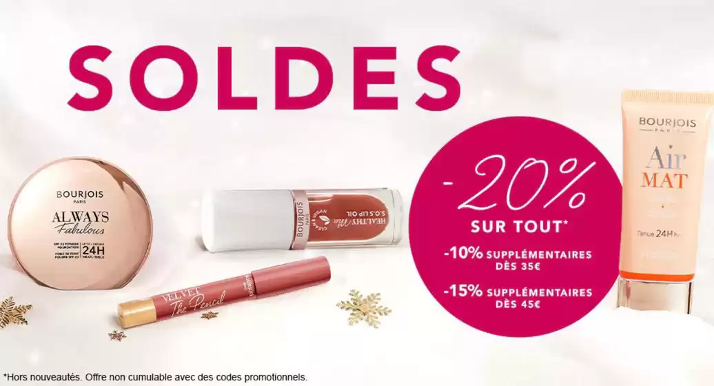 Catalogue Bourjois | Soldes | 08/01/2025 - 04/02/2025