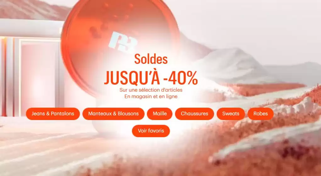 SOLDES jusqu'à -40 %