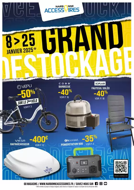 Catalogue Narbonne accessoires à Villeurbanne | Narbonne accessoires Catalogue<br> Promotionnel | 09/01/2025 - 25/01/2025