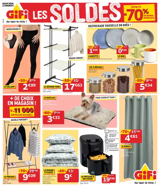 Catalogue Gifi à Toulouse | Les soldes | 09/01/2025 - 03/02/2025