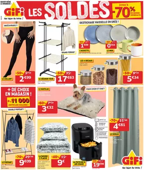 Promos de Bazar et Déstockage à Saint-Raphaël (Var) | Les soldes sur Gifi | 09/01/2025 - 03/02/2025