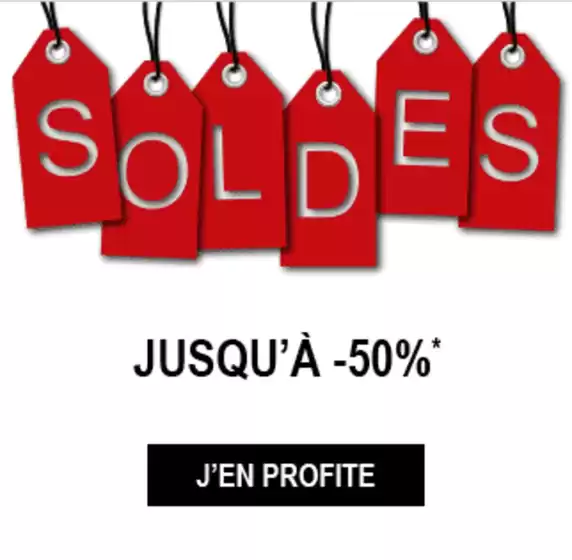 SOLDES jusqu'à -50 %