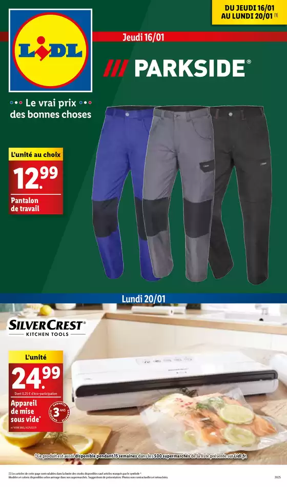 Equipez-vous de vêtements chauds pour bricoler même l'hiver avec Parkside!