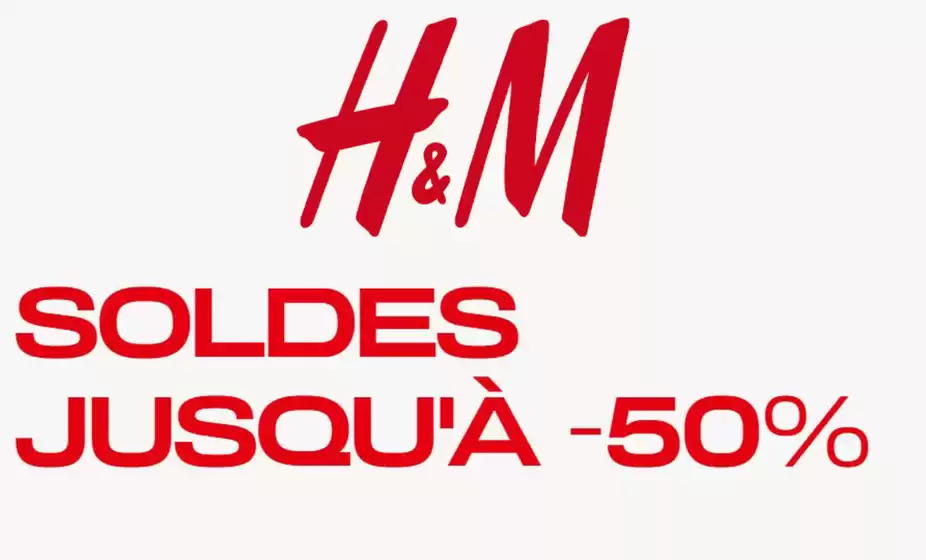 Catalogue H&M à Villeurbanne | SOLDES jusqu'à -50 % | 09/01/2025 - 31/01/2025