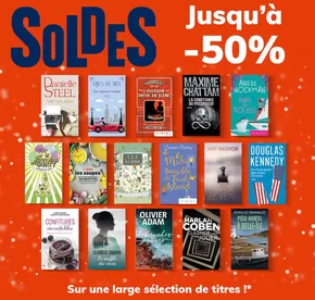 Promos de Librairies à Cergy | SOLDES : Jusqu'à - 50% sur France Loisirs | 09/01/2025 - 04/02/2025