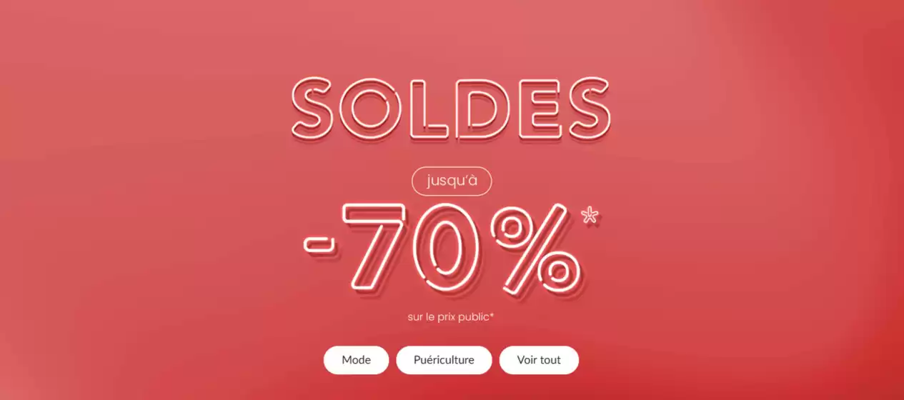 Soldes jusqu’à -70%