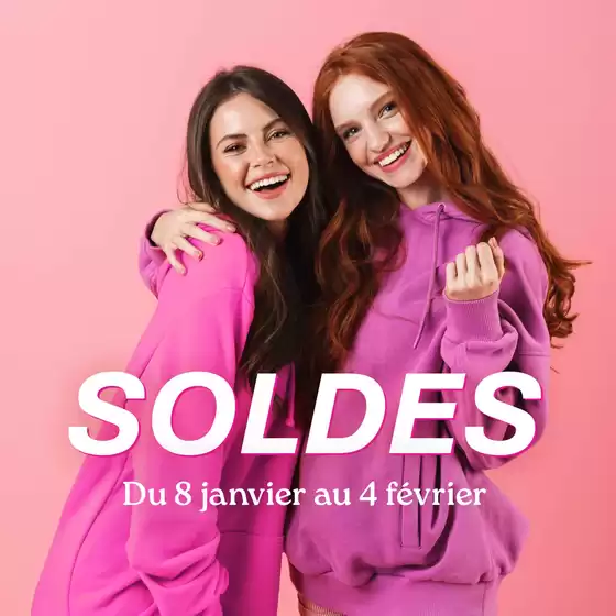 Les soldes arrivent dans nos magasins !