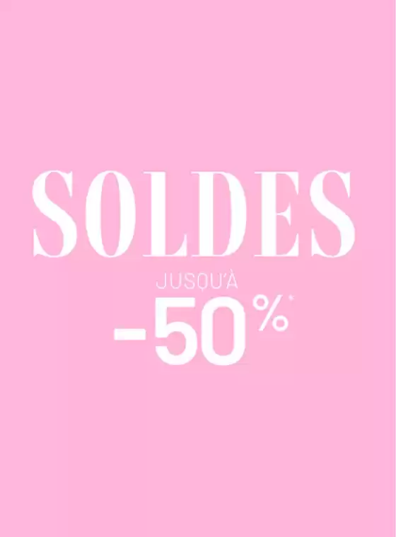 SOLDES jusqu'à -50 %