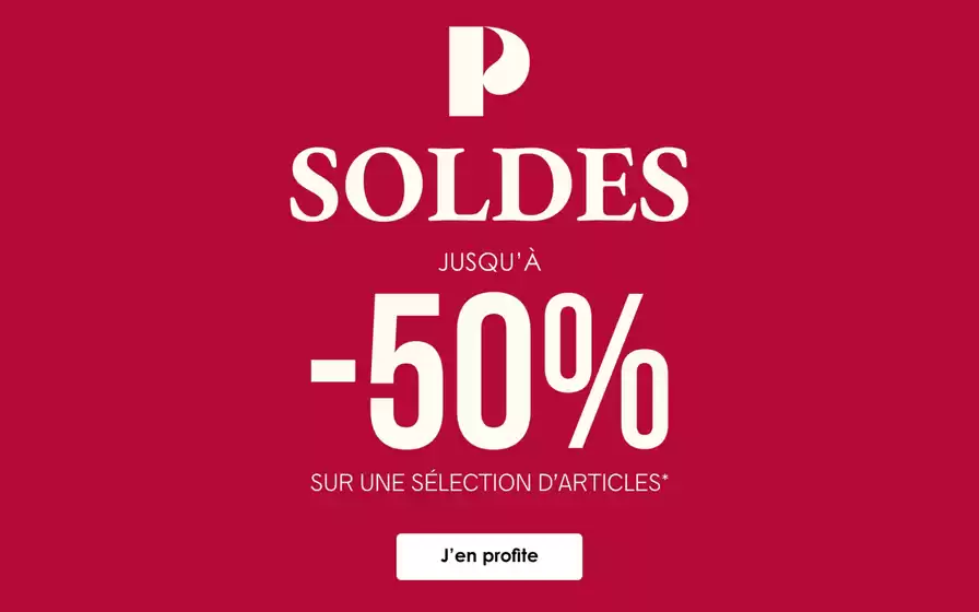 SOLDES jusqu'à -50 %