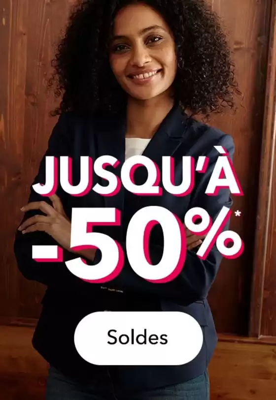 SOLDES jusqu'à -50 %